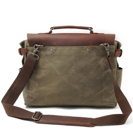 Canvas Crossbody Messenger Bag | PETERSBURG