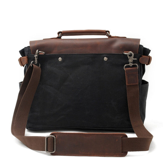 Canvas Crossbody Messenger Bag | PETERSBURG