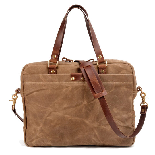 Canvas Laptop Messenger Bag | ASHVILLE